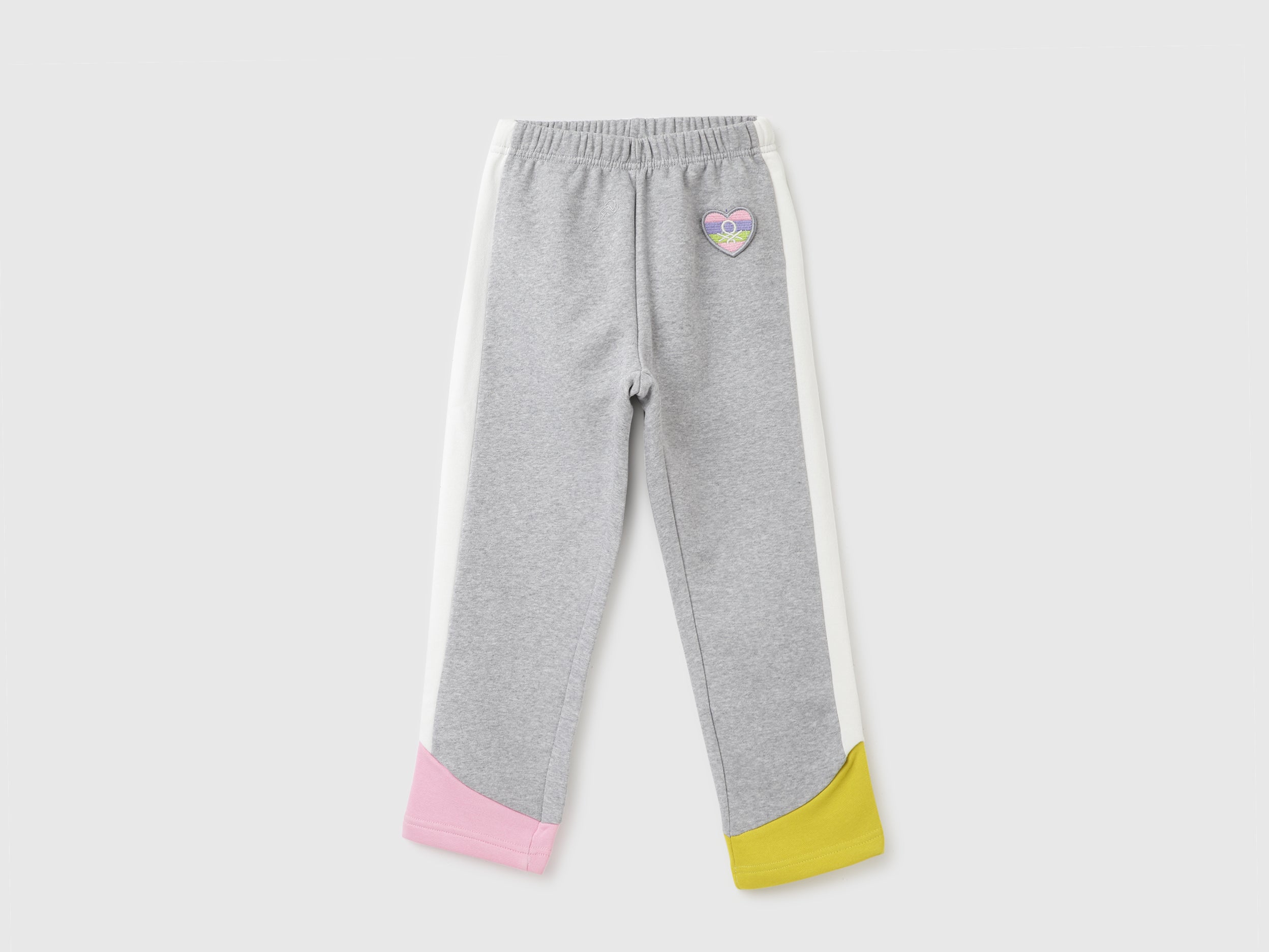 Girls Colorblock Regular Fit Trousers