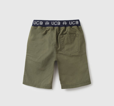 Boys Solid Regular Fit Shorts