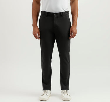 Solid Slim Fit Trousers