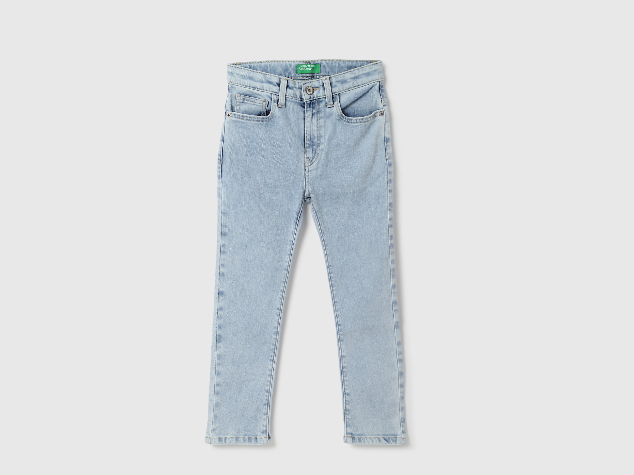 Boys Solid Carrot Fit Jeans