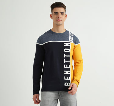 Mens Colourblocked Sweater