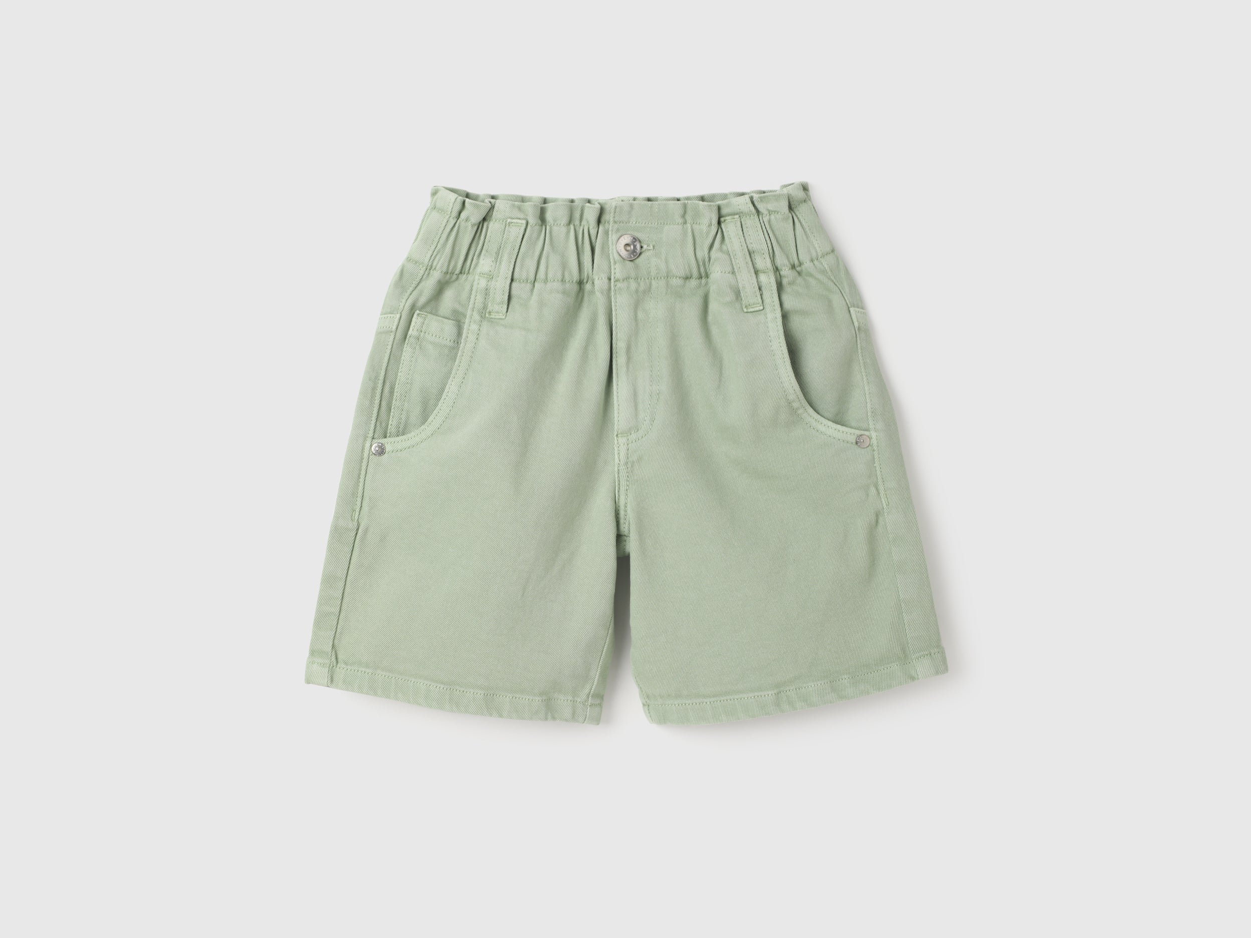 Girl's Solid Regular Fit Shorts