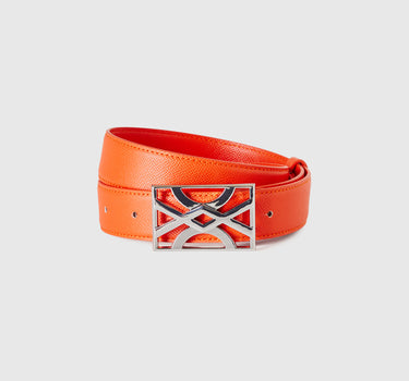 ORANGE BELT WITH LOGOED BUCKLE