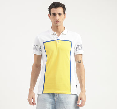 Frame Printed Polo T-Shirt