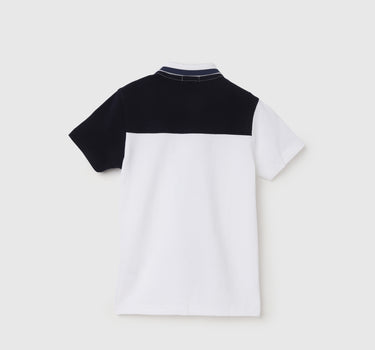 Regular Fit Polo Neck Printed T-Shirt