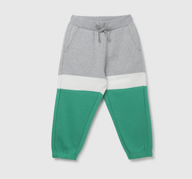 Regular Fit Colorblock Boy's Joggers