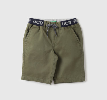 Boys Solid Regular Fit Shorts