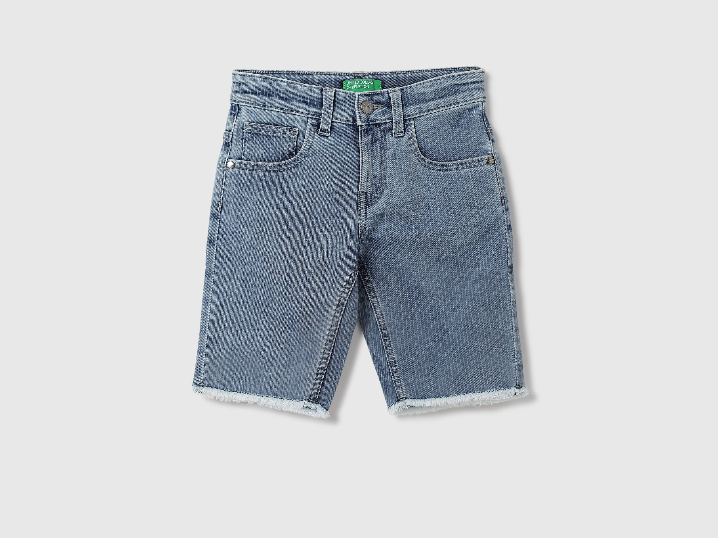 Boys Striped Regular Fit Shorts