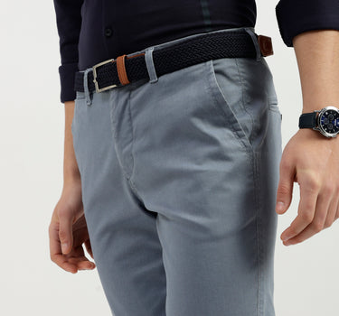 Solid Slim Fit Trousers