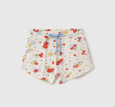 Printed Regular Fit Mid Waist Shorts