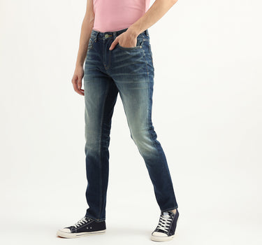 Men Solid Skinny Fit Jeans