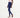 Viscose Blend Solid Regular Length Women Trousers