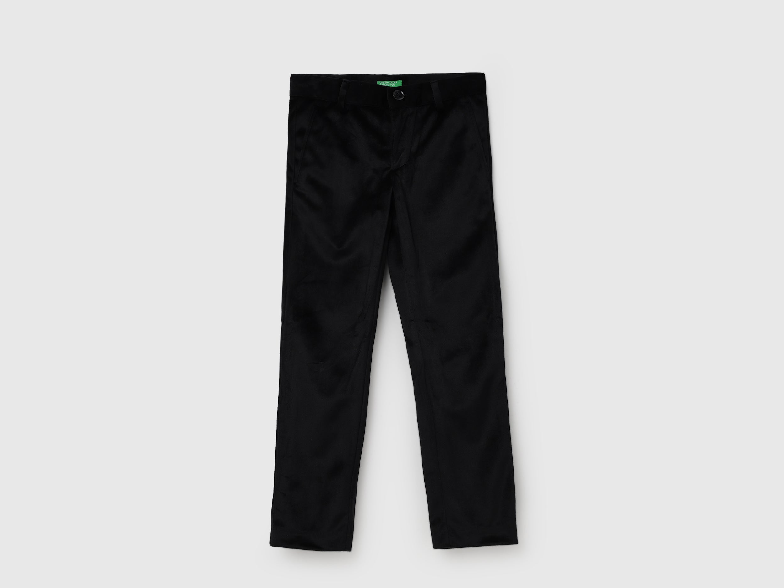 Solid Slim Fit Trousers