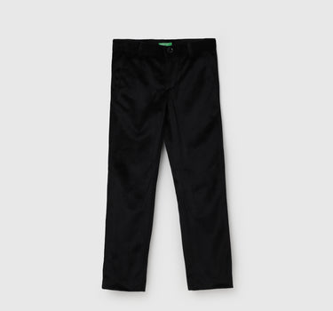 Solid Slim Fit Trousers