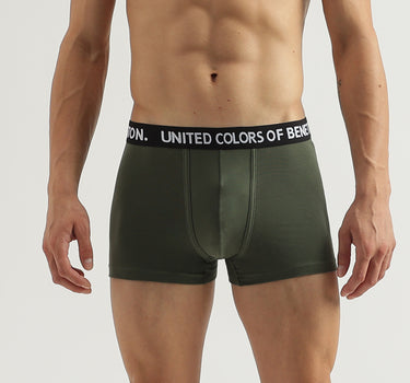 Pack of 2 Solid Colour Low Rise Boxer Briefs