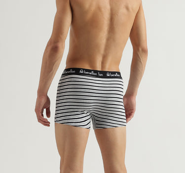 Pack of 2 Striped Low Rise Boxer Briefs