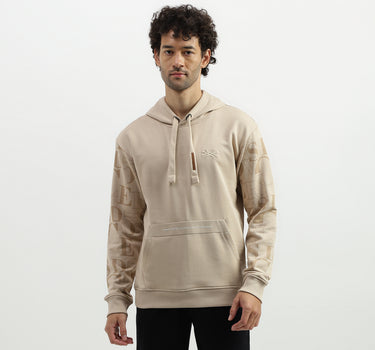 Hooded Neck Printed Sweatshirt