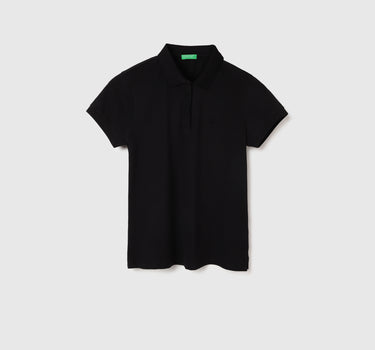 Regular Fit Polo Neck Solid T-shirts