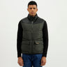 Regular Fit Mock Neck Solid Jacket