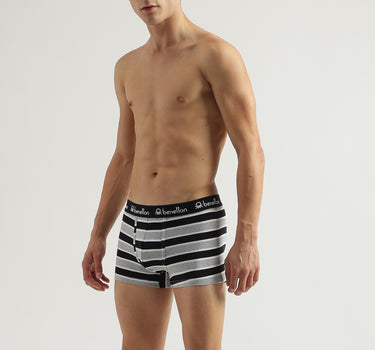 Pack of 2 Striped Low Rise Boxer Briefs