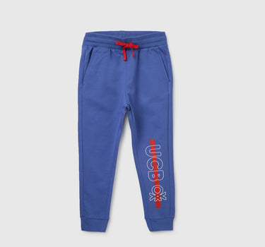 Boys Printed Regular Fit Joggers