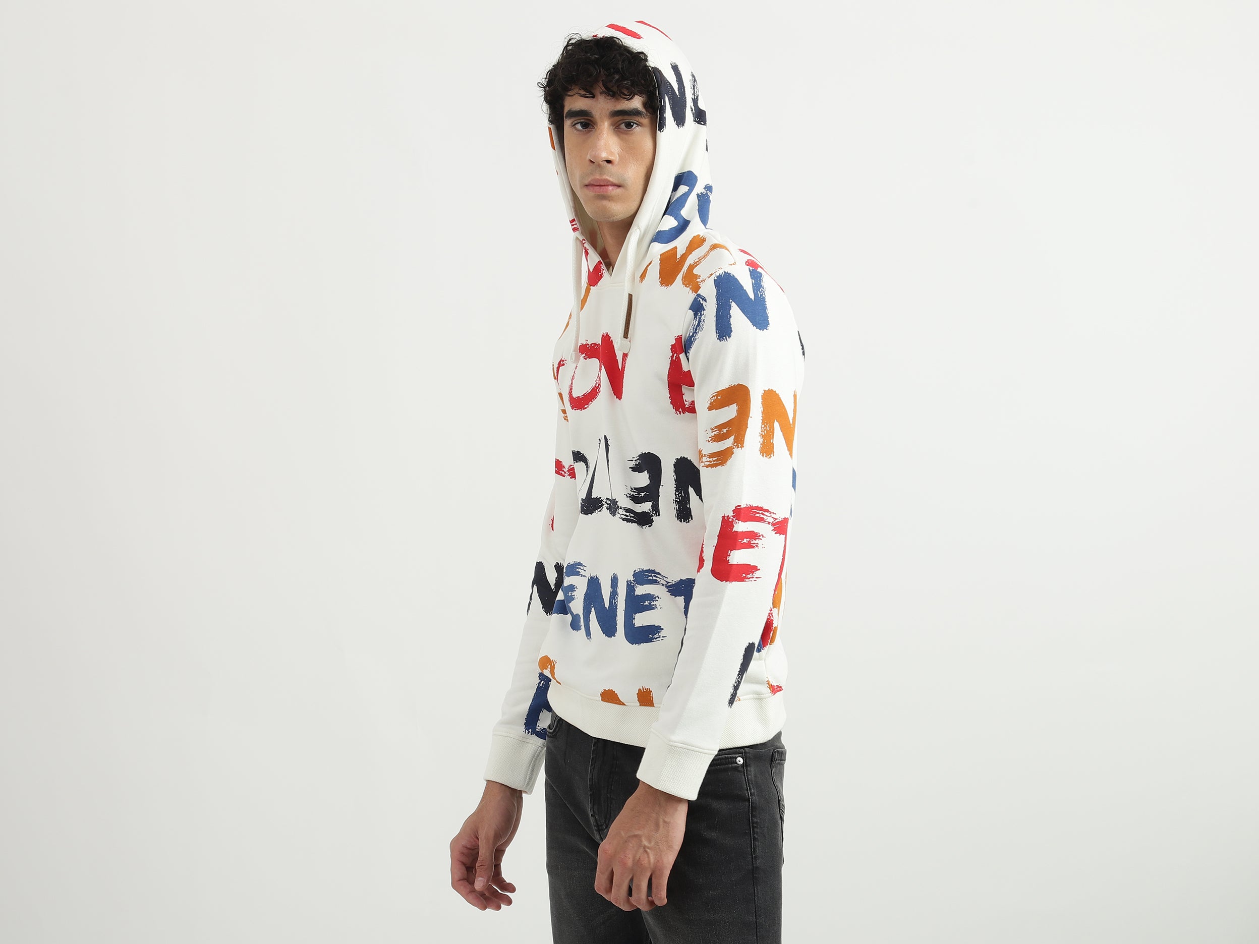 Printed Sweatshirt Benetton Sweatshirt Mens Buy United Colors Of