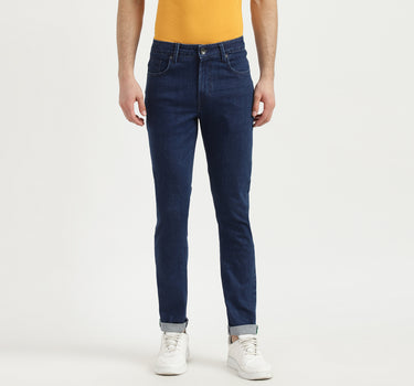 Mens Skinny Fit Solid Jeans