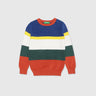 Boys Long Sleeve Stripe Sweatshirt