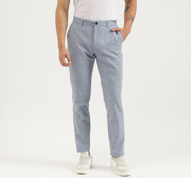 Striped Relaxed Fit Trousers