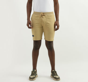 Cotton Solid Regular Fit Mens Shorts