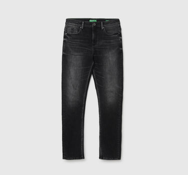 Men's Solid Carrot Fit Jeans