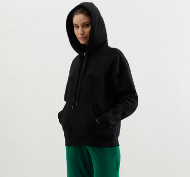 Hooded Neck Solid Sweatshirt