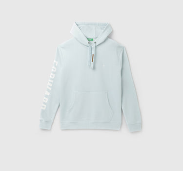 Hooded Neck Solid Sweatshirt