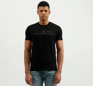 Regular Fit Round Neck Solid T-Shirt