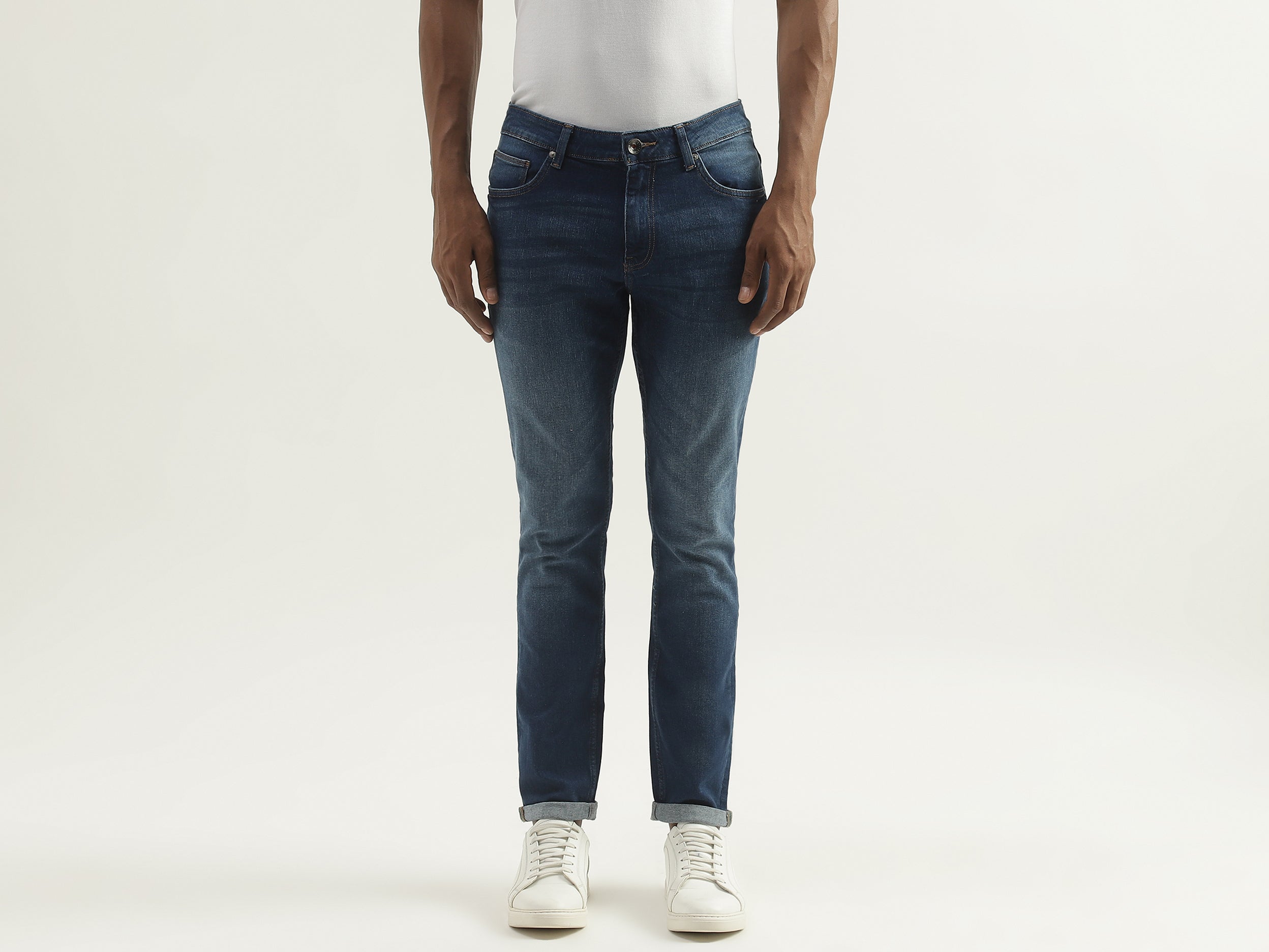 Skinny Fit Blue Jeans