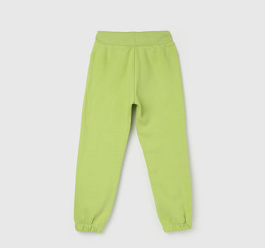 Girl's Solid Regular Fit Joggers