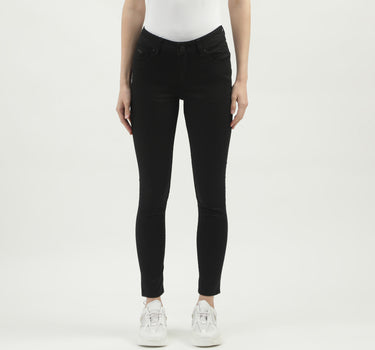 Women's Solid Skinny Fit Trousers