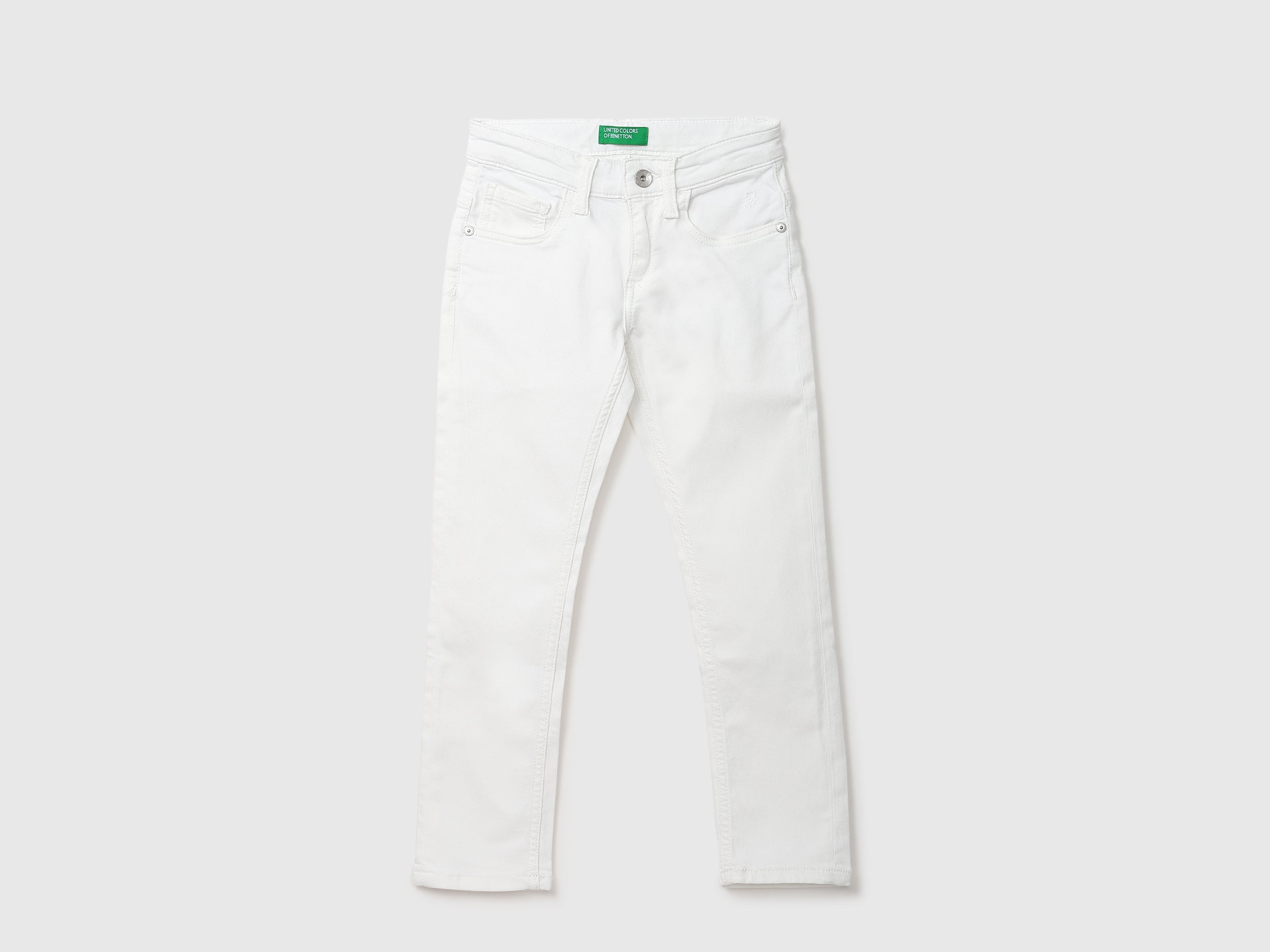 Basic White Jeans