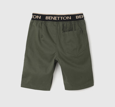 Boy's Solid Regular Fit Shorts