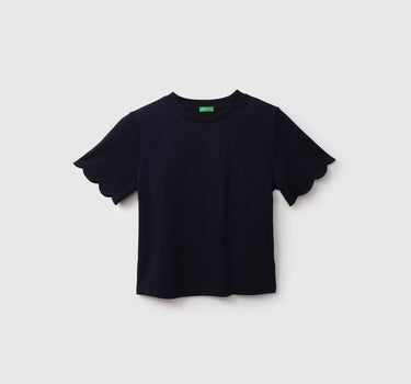 Women Navy Blue Solid Top