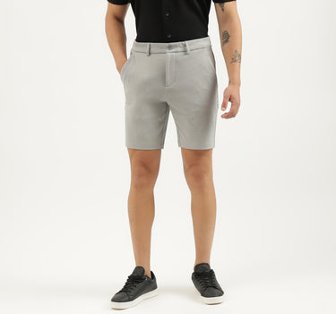 Houndstooth Slim Fit Shorts