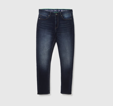 Carrot Fit Solid Men's Jeans