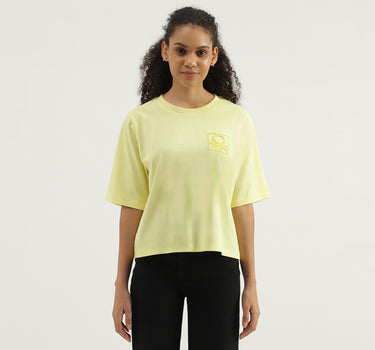 Round Neck Solid T-Shirt