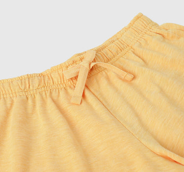 Solid Drawstring Regular-Fit Shorts