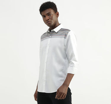 Cotton Striped Spread Collar Mens Shirts