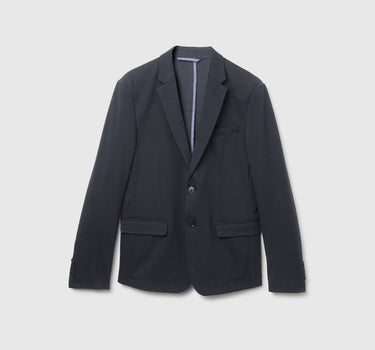 Slim Fit Lapel Collar Solid Coloured Jacket