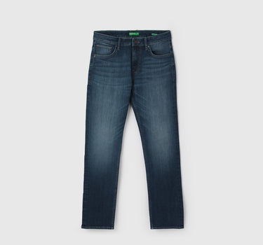 Men's Solid Straight Fit Jeans