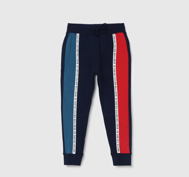 Boys Colorblock Regular Fit Joggers