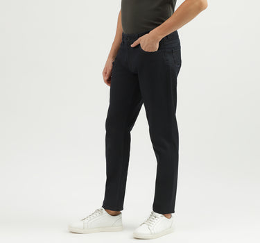 Slim Tapered Fit Solid Men's Jeans