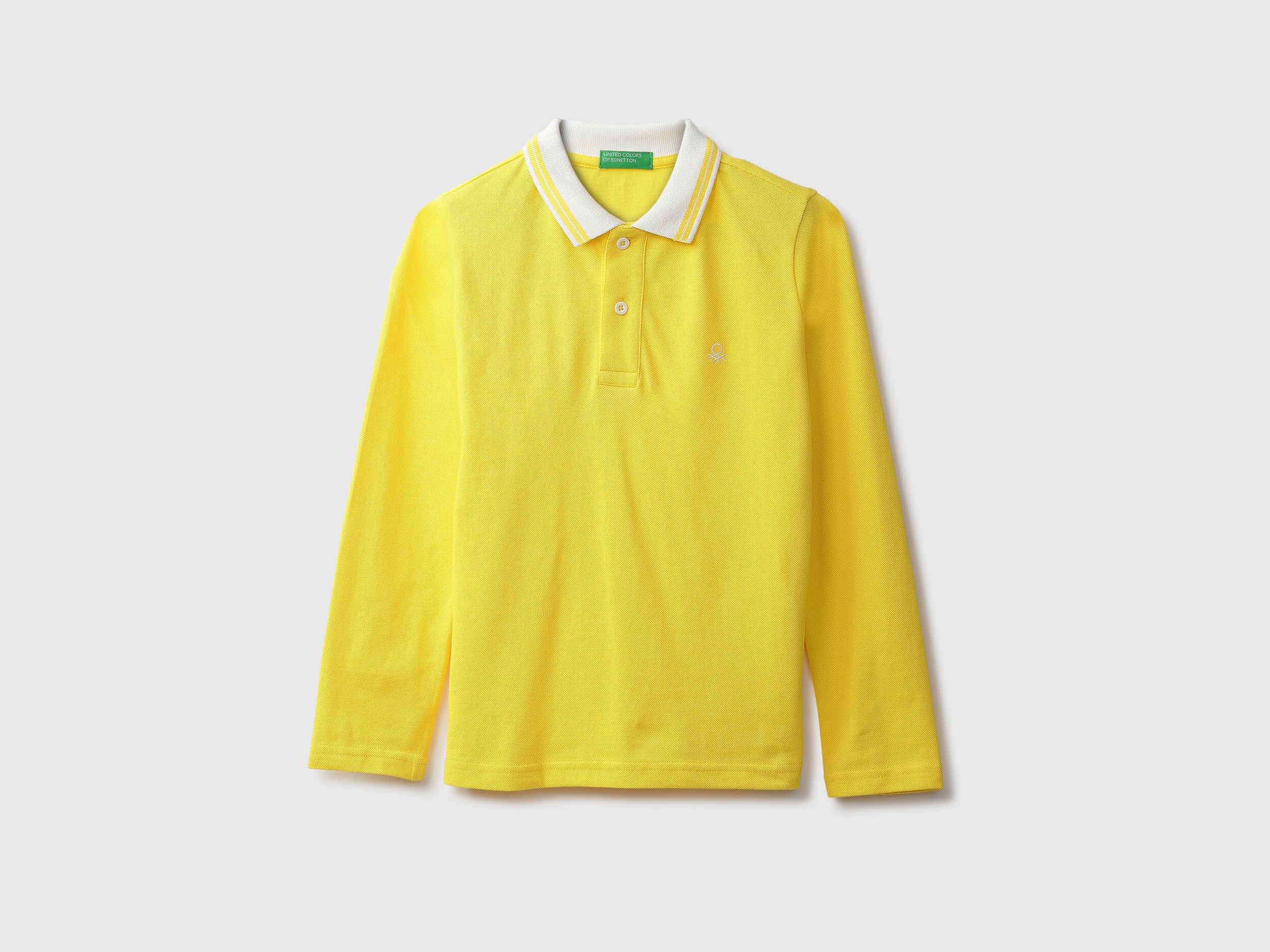 Basic Yellow Polo T-Shirt